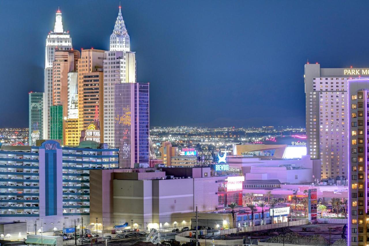 Lucky Gem Penthouse & Luxury Suites At Signature Resort, Balcony Strip View 1607 Las Vegas Esterno foto